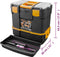 vidaXL - Gereedschapskist - 460x280x455 - mm - polypropeen