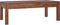 vidaXL - Salontafel - 110x60x40 - cm - massief - teakhout