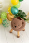 Kruk Crochetts Bruin 34 x 55 x 34 cm Beer