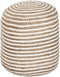 Voetensteun Home ESPRIT Jute Eucalyptushout 40 x 40 x 45 cm
