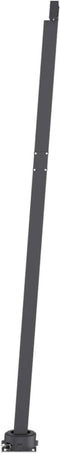 vidaXL - Luifel - vrijstaand - handmatig - uittrekbaar - 350x250 - cm - blauw - en - wit