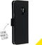 Selencia Galaxy S9 - Flip cover - Krasbestendig Schokbestendig - Zwart