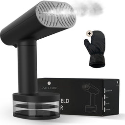 Priston Kledingstomer - Handstomer - 1640 Watt - Zwart - 30 g/min - 25 sec opwarmtijd