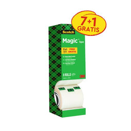 Scotch - Plakband magic 810 19mmx33m mat 7+1