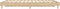 vidaXL - Bedframe - bewerkt - hout - sonoma - eikenkleurig - 120x190 - cm