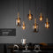 Lucide JOANET - Hanglamp - 6xE27 - Dimbaar - Fumé