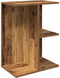 vidaXL - Nachtkastje - 46,5x29x61 - cm - bewerkt - hout - oud - houtkleurig