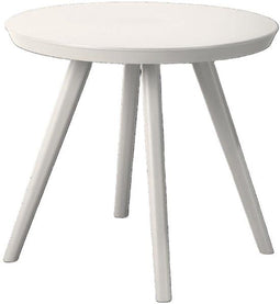 van der Meulen kindertafel kunststof pastel taupe rond 50,5cm speelgoed