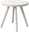 van der Meulen kindertafel kunststof pastel taupe rond 50,5cm speelgoed