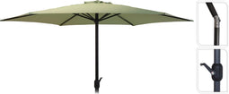 Pro Garden - Parasol - Groen 270 cm diameter