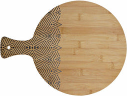 Snijplank DKD Home Decor Zwart Natuurlijk Bamboe Rechthoekig 30 x 40 x 1 cm