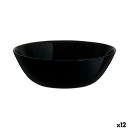 Aperitiefschaaltje Luminarc Zelie Negro Zwart Glas (12 Stuks)