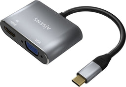 Adapter HDMI naar VGA Aisens A109-0627 Grijs