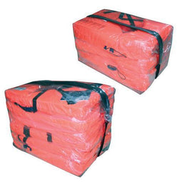 Lalizas Reddingsvest 100N - 6-pack reddingsvesten - waterdichte tas (6 stuks)