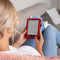 imoshion E-reader Hoesje - Geschikt voor Kobo Libra H2O - Vegan Leather Bookcase - Rood