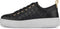 PS Poelman Esquimo - Lage Sneakers - Quilted Leer - Zwart (maat 40)