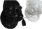 Muurlamp DKD Home Decor Wit Zwart Hars Gorilla (2 pcs) (23 x 19 x 32 cm)