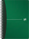 Oxford Office Urban Mix spiraalschrift, 180 bladzijden, ft A5, geruit 5 mm 5 stuks
