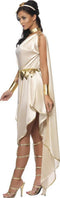 Griekse godinnen kostuum - Verkleedkleding - Jurk met cape en accessoires - Small