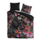 Melli Mello Rock & rose Duvet cover Black - 200x200/220CM (+2x 70x60CM pillowcase 2pcs.)