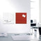 Sigel glasmagneetbord - Artverum - 30x30cm - wit - SI-GL158