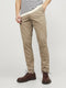 JACK&JONES JPSTMARCO JJBOWIE SA - Chinobroek - Slim fit met stretch - Beige - Maat W30 X L34