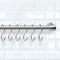 Haak voor ophanging Metaltex Lonardo Verchroomd Metaal 6,5 cm 6 Onderdelen