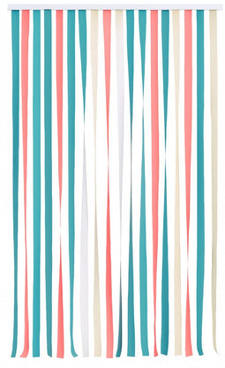Kinzo Insectenhor - Deurhor 220x100 cm - Magnetische sluiting zonder boren - Zwart