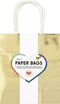 Folia Paper - Cadeautas Folia goud kraft 18x21x8cm 7 stuks