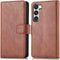 imoshion Hoesje - Geschikt voor Samsung Galaxy S23 Plus - Luxe Bookcase - Bruin