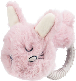Trixie - Honden Speelgoed - Pluche Haas - Met TPR Ring - Voor Puppy - 27 cm