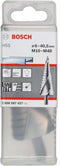 Bosch Accessories 2608587427 HSS Getrapte boor 6 - 38.5 mm, 6 - 40.5 mm, M10 - M40 Gezamenlijke lengte 125.5 mm 3 vlakk