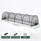 Ceruzo Kweektunnel 3m - Insectennet - Opvouwbaar - Zwart