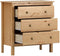 Ladenkast Alexandra House Living Ek 76 x 81 x 39 cm 3 lades