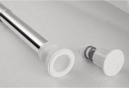 Ridder Douchegordijnstang Telescopisch 110-245 Cm Wit 55301