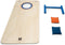 BS Toys Cornhole - Bean Bag Game - Buitenspeelgoed vanaf 8 Jaar - Houten Werpspel - Blauw en Oranje