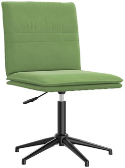vidaXL - Eetkamerstoel - fluweel - lichtgroen