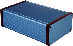 Hammond Electronics 1455N1601 1455N1601BU Universele behuizing 160 x 103 x 53 Aluminium Blauw 1 stuk(s)