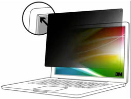 3M BP156W9B - Privacyfolie Laptop 39,6 cm (15,6) - Glanzend/mat - Zwart