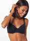 SD BEACH CLASSICS - Bikinitop met Beugels - Cupmaat D - Zwart