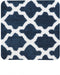 Dutch House Bidetmat Toulon - Bidetmat 60x60cm - Blauw - Antislip - Badmatten - Anti Slip Douchemat - Badkamer Mat - Snel Absorberend - Snel Drogende Badmat - Bidetmat - WC mat - Toiletmat voor hangend toilet