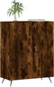 vidaXL - Dressoir - 69,5x34x90 - cm - bewerkt - hout - gerookt - eikenkleurig