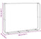 vidaXL - Haardhoutrek - 200x25x150 - cm - gegalvaniseerd - staal