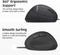 Perixx Perimice 519 - Ergonomische Silent Muis - 6 Knoppen - 1600 DPI