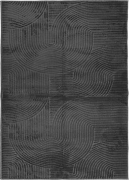 vidaXL - Vloerkleed - IZA - laagpolig - Scandinavisch - 200x280 - cm - antraciet
