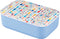 BioLoco PLA classic lunchbox white noise - 18,7x12,7x6,5cm