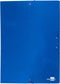 Liderpapel PY31, Project folder, Karton, PVC, Blauw, Portret, Elastische band, 250 mm