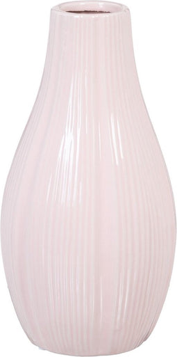 Vaas 13 x 13 x 25,5 cm Keramisch Roze