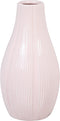 Vaas 13 x 13 x 25,5 cm Keramisch Roze