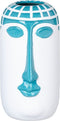 Vaas 14,5 x 13 x 24,5 cm Keramisch Blauw Wit